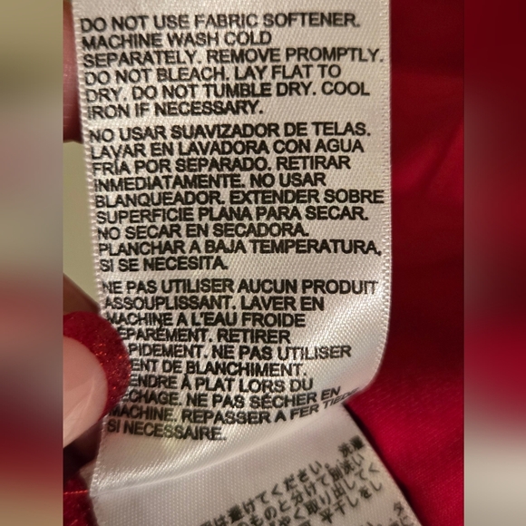 Bebe Sweetheart Racy Red Bodycon Zanzibar Knit Dress Peplum Valentines 90s y2k - Picture 12 of 13